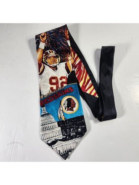 NFL Other - Washington Superbowl Redskins Necktie  Champion Commemorative Silk NFL